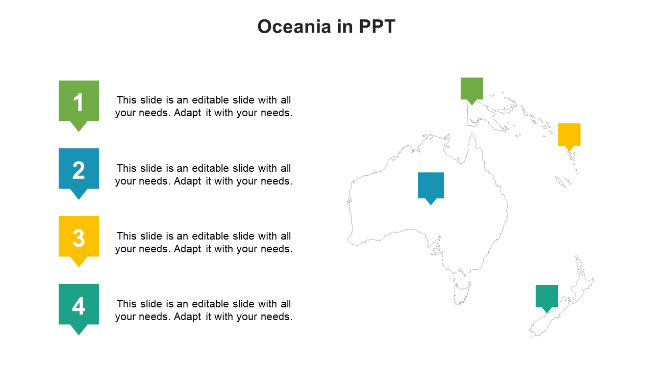 Best Oceania In PPT Presentation Slides